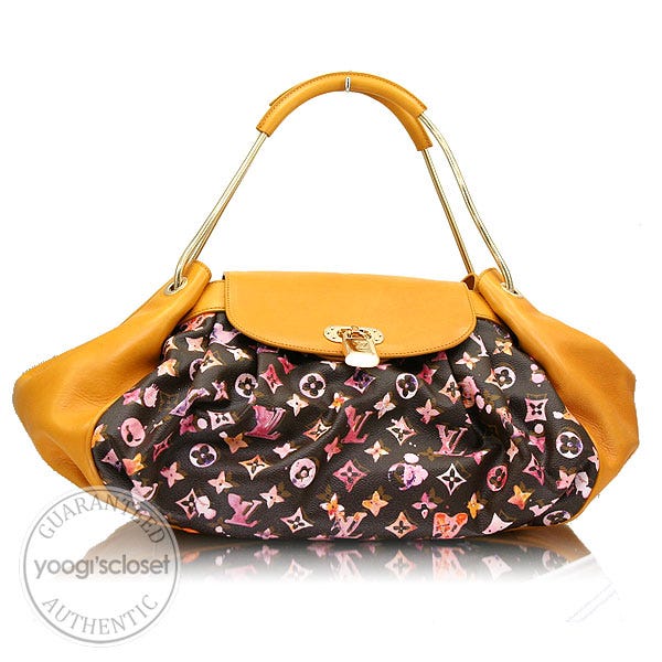 Louis Vuitton Richard Prince Monogram Watercolor Aquarelle Jamais Bag