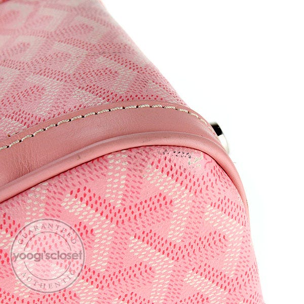Goyard, Bags, Authentic Goyard Rare Limited Edition Baby Pink Coated  Canvas Wallet Pouch