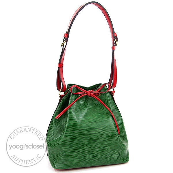 Louis vuitton noe green hot sale