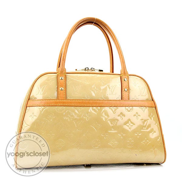 Louis Vuitton Monogram Beige Vernis Tompkins Square Bag