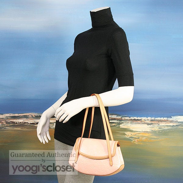 Louis Vuitton Marshmallow Monogram Vernis Biscayne Bay PM Bag - Yoogi's  Closet