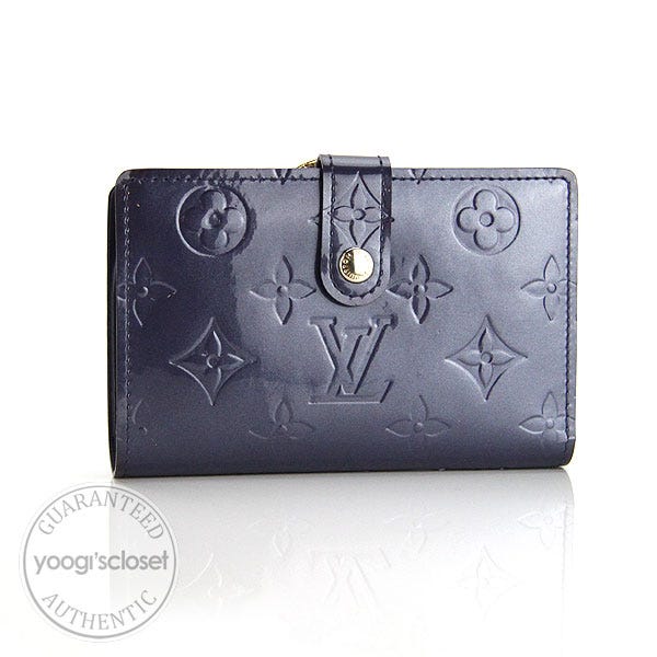 Louis Vuitton Indigo Monogram Vernis French Purse