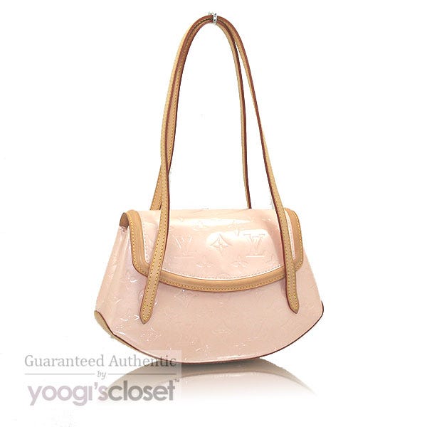 Louis Vuitton Marshmallow Monogram Vernis Biscayne Bay PM Bag