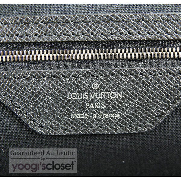 LOUIS VUITTON Taiga Alexander Briefcase Slate 35863