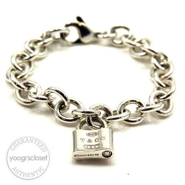 Tiffany & Co. Silver 1837 Lock Bracelet