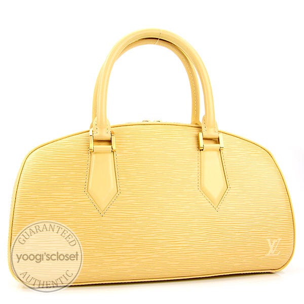 Louis Vuitton Vanilla Epi Leather Jasmin Bag