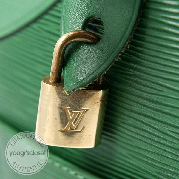 Louis Vuitton Green Epi Speedy 25 QJB0G4DWGB015