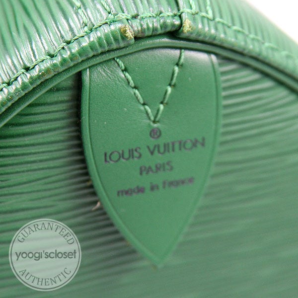 Authentic Louis Vuitton Speedy 25 Borneo Green❣  Louis vuitton speedy 25,  Louis vuitton handbags, Louis vuitton