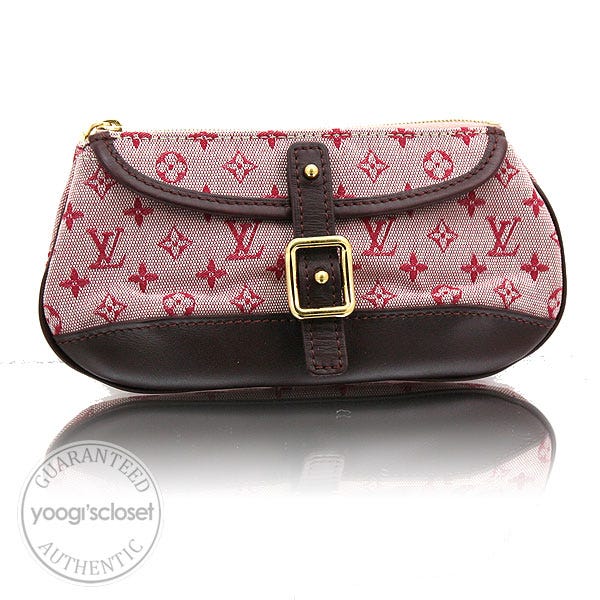 Louis Vuitton Cherry Red Mini Monogram Anne Sophie Pochette