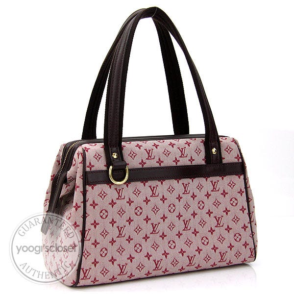 Louis Vuitton Cherry Red Mini Monogram Josephine PM Bag