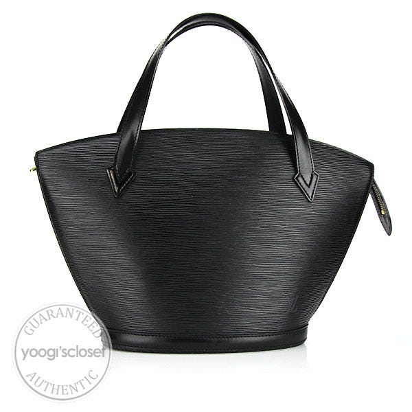 Louis Vuitton Black Epi Leather Saint Jacques Short Handle Bag