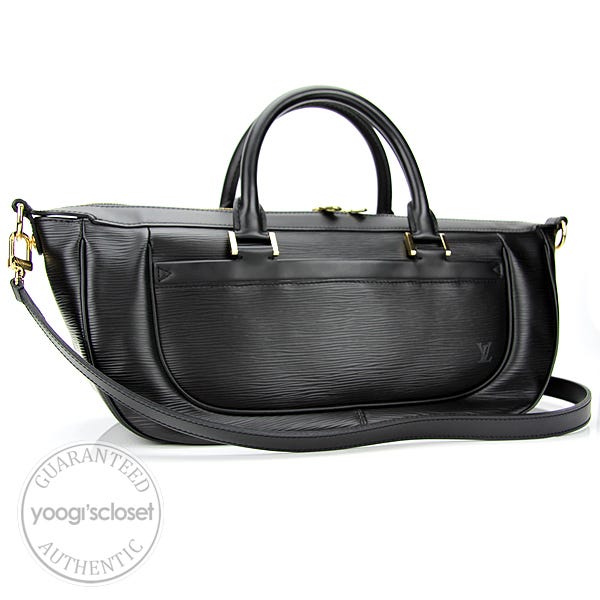 Louis Vuitton Black Epi Leather Dhanura MM Bag