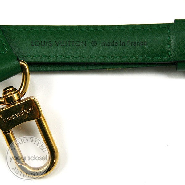 Louis Vuitton Borneo Green Epi Leather Speedy 25 Bag - Yoogi's Closet