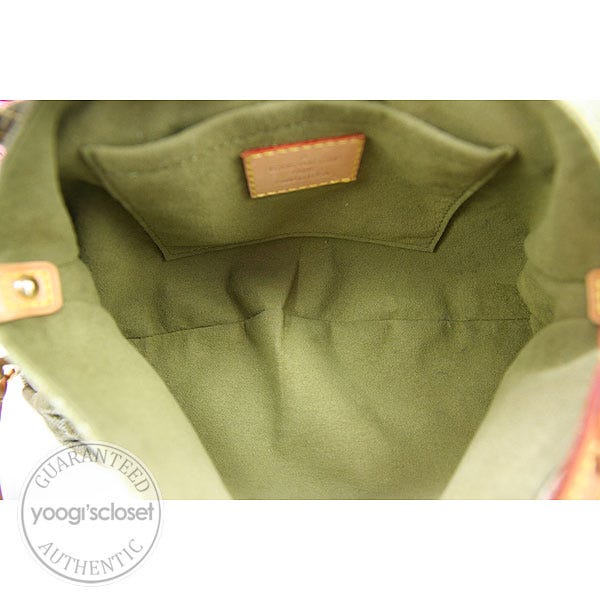 Louis Vuitton Monogram Denim Mini Pleaty On website search for AO28909(green)/AO28969(pink)  Free Shipping Worldwide✈️…
