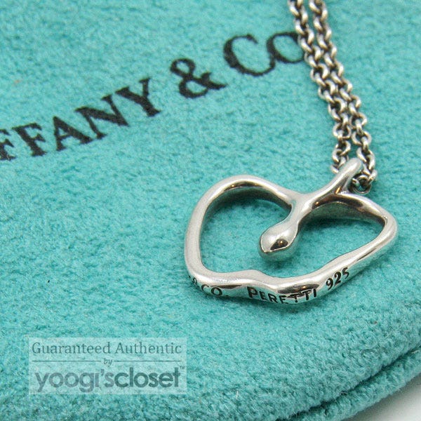 Tiffany \u0026 Co. Silver Elsa Peretti Apple 