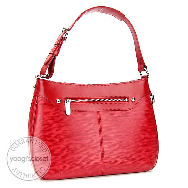 Louis Vuitton Red Epi Leather Turenne GM Bag