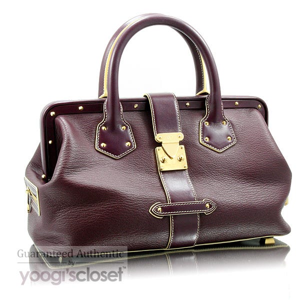 Louis Vuitton Plum/Prune Suhali L'Ingenieux PM Bag