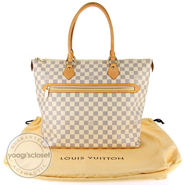LOUIS VUITTON #42561 Saleya MM Damier Azur Canvas Handbag – ALL YOUR BLISS
