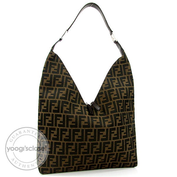 Reduced ! FENDI zucca bag ! authentic , excellent condition/ needs shoulder  st - clothing & accessories - by owner 