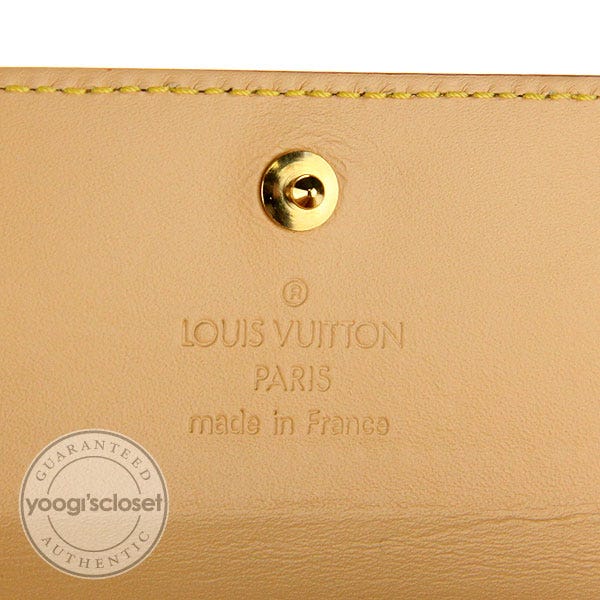Louis Vuitton Limited Edition Cherry Blossom Mini Monogram Porte-Tresor  International Wallet - Yoogi's Closet