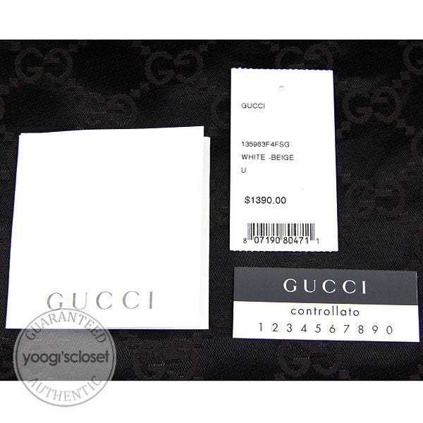 Gucci Limited Edition Biege/Ebony GG Canvas Tom Ford Dragon Shoulder Bag -  Yoogi's Closet