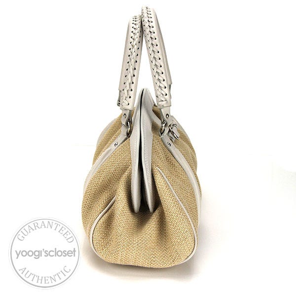 Dior ベージュ レザー ショルダーバッグ Dior ディオール サドルバッグ ワンショルダーバッグ ベージュ レザー