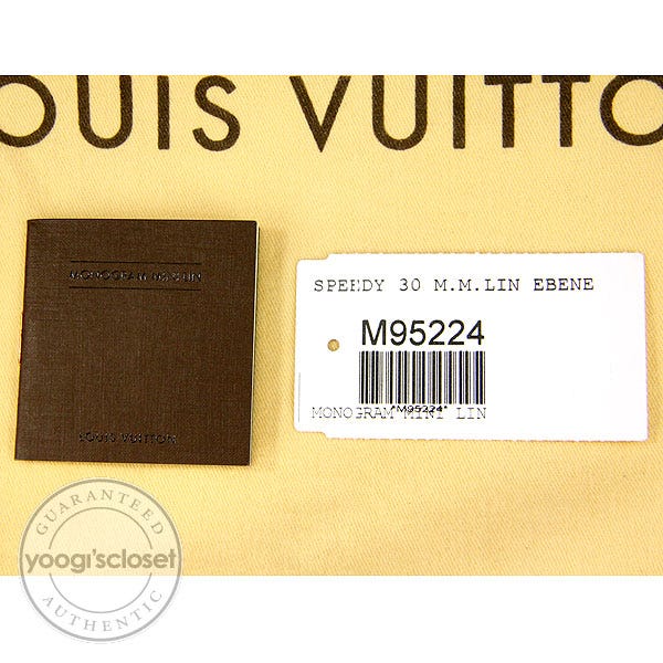 Louis Vuitton Mini Lin Speedy 30 Ebene Ahoy Comics