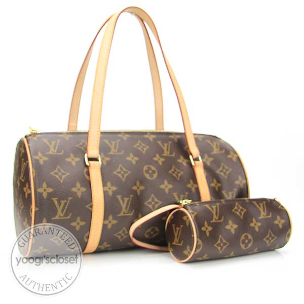 Louis Vuitton Monogram Canvas Papillon 30 Bag With Accessories