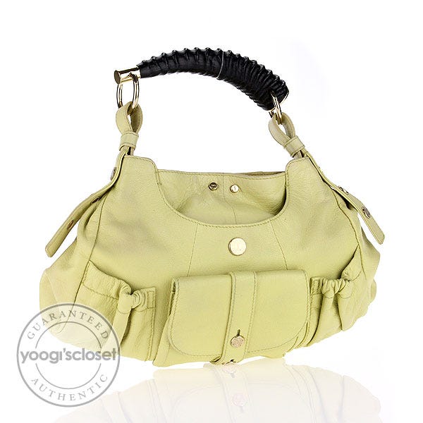 Yves Saint Laurent Lime Leather Tom Ford Mala Mala Bag - Yoogi's Closet