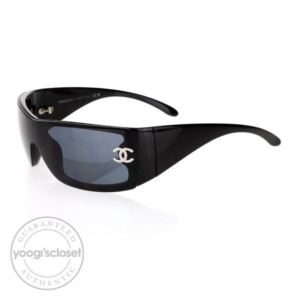 Chanel Grey Lenses with Swarovski Crystals Sunglasses 5088-B