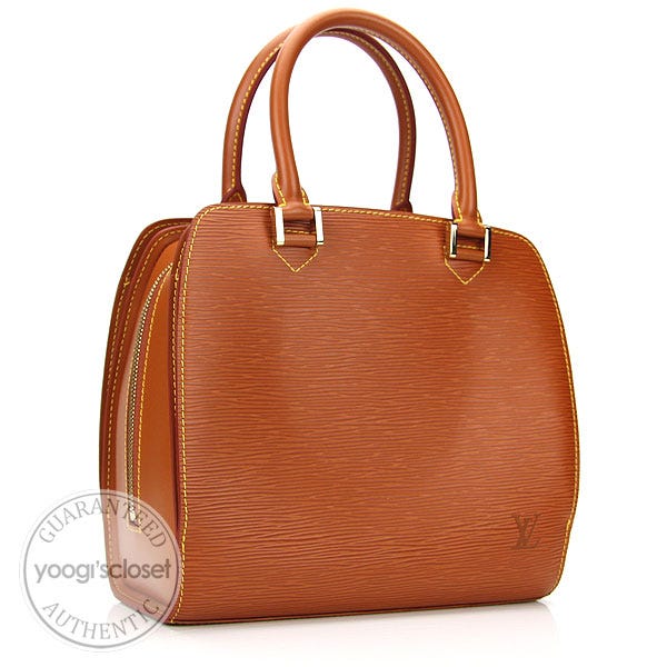 Louis Vuitton Cipango Tan Epi Leather Pont-Neuf PM Bag