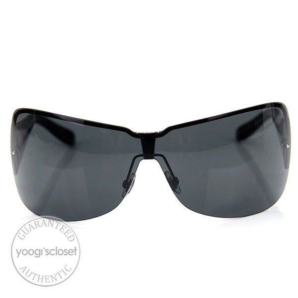 Gucci Grey Lenses Black GG Crest Logo Sunglasses 2828/S  display picture 1
