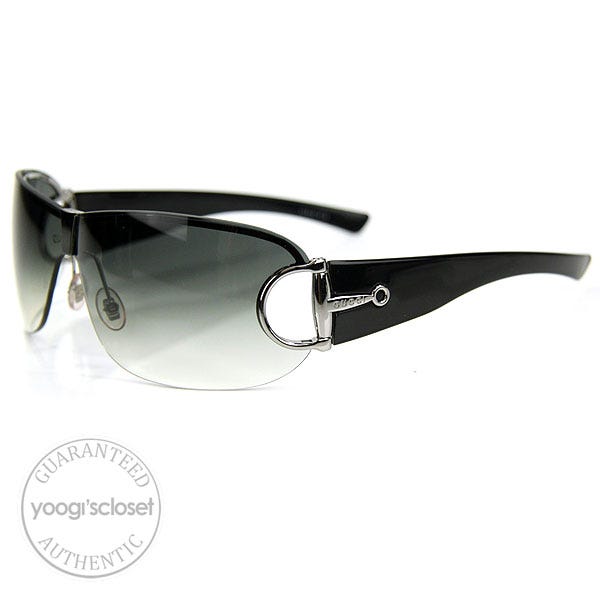 Gucci Black Horsebit Logo Sunglasses 2746/S
