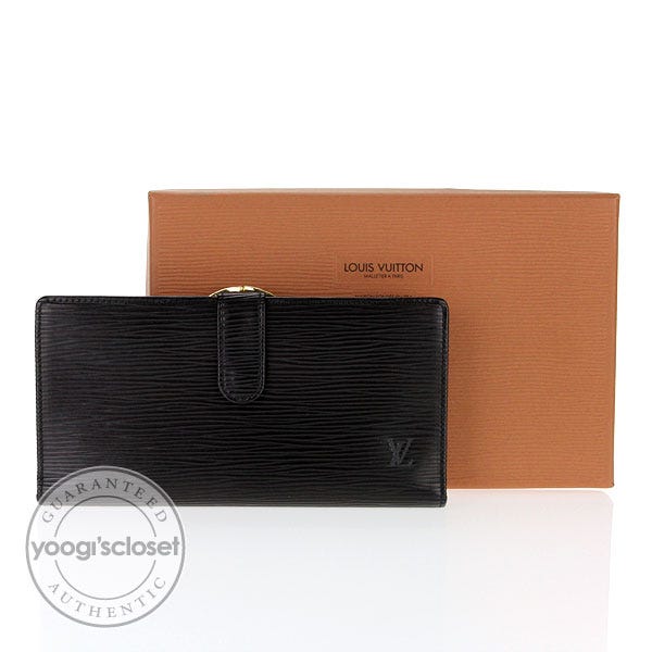 Women’s Louis Vuitton Continental Long Snap Wallet Brown Epi Leather 