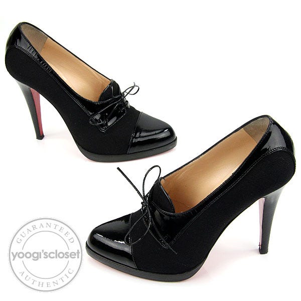 Christian Louboutin Black Alicette Heels Size 7.5