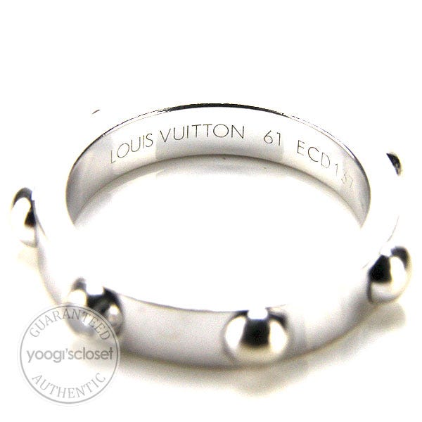 Louis Vuitton, Jewelry, Copy Authentic Louis Vuitton Bague Monogram Ring