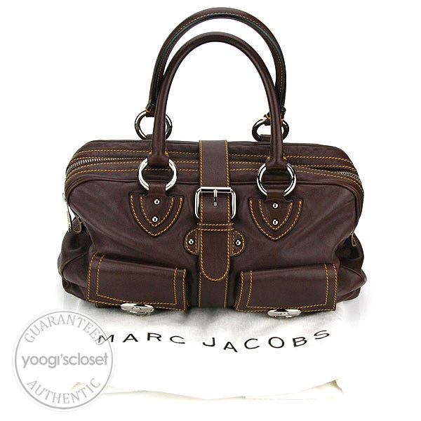 Marc Jacobs Cognac Venetia Satchel Bag | Yoogi's Closet
