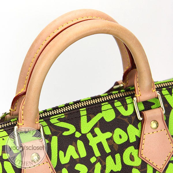 Louis Vuitton 2008 Pre-owned Monogram Graffiti Speedy 30 Handbag
