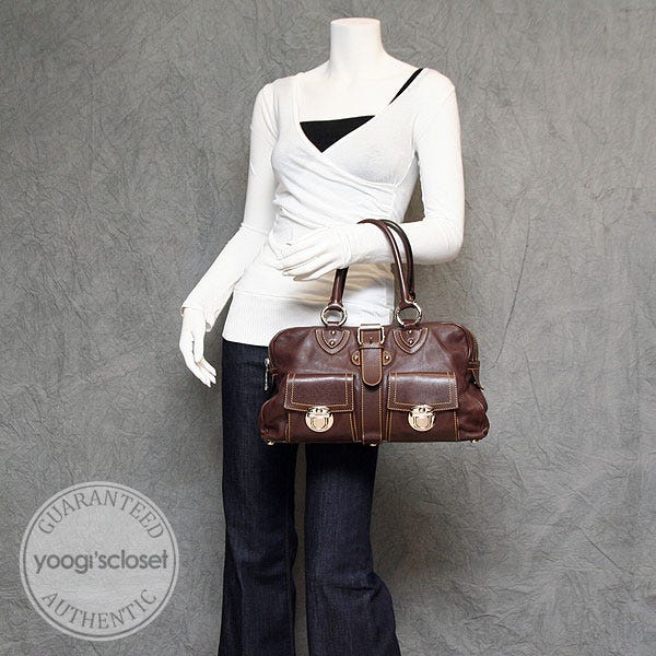 Marc Jacobs Cognac Venetia Satchel Bag | Yoogi's Closet