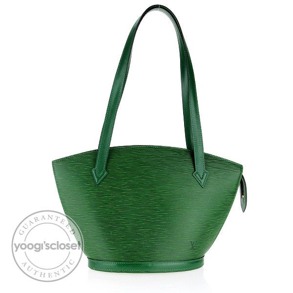 Louis Vuitton Borneo Green Epi Leather St. Jacques PM Tote Bag