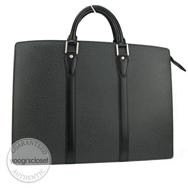 Louis Vuitton Slate Taiga Lozan Briefcase