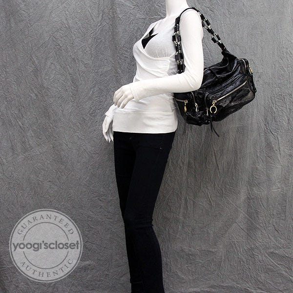 Chloe Black Patent Leather Betty Bag | Yoogi's Closet