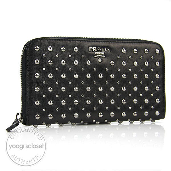 Prada Studded cheapest Wallet