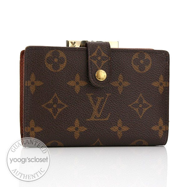 Louis Vuitton Monogram Canvas French Wallet