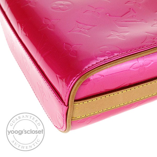 LOUIS VUITTON Vernis French Purse Wallet in Fuchsia in 2023