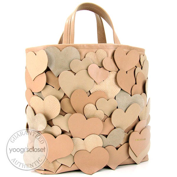 Marc Jacobs Flesh Big Heart Tote Bag