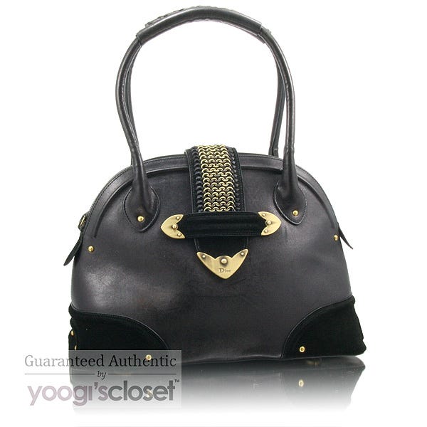 Christian Dior Black Jeanne Tote Bag