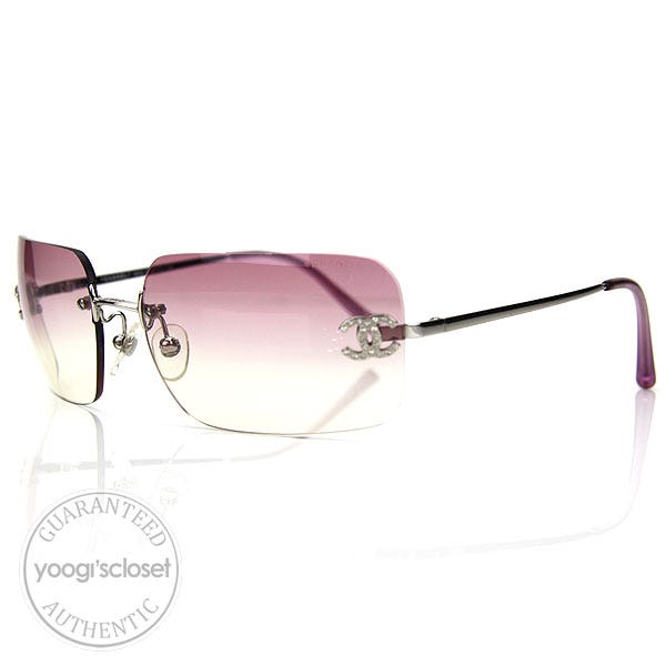 Chanel Pink Gradient Tint Sunglasses 4017