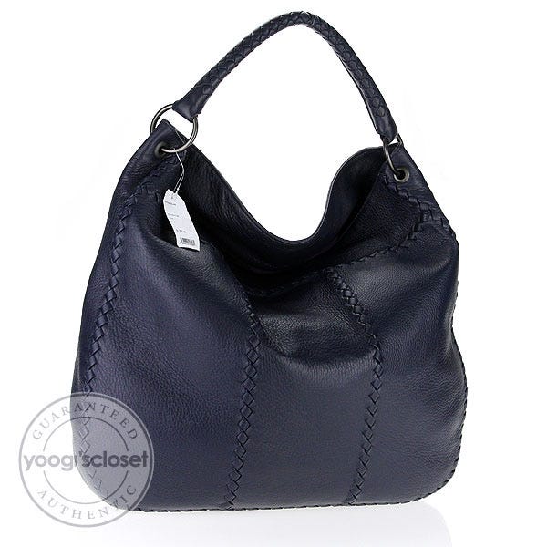 Bottega Veneta Cervo Leather Loop Hobo Bag