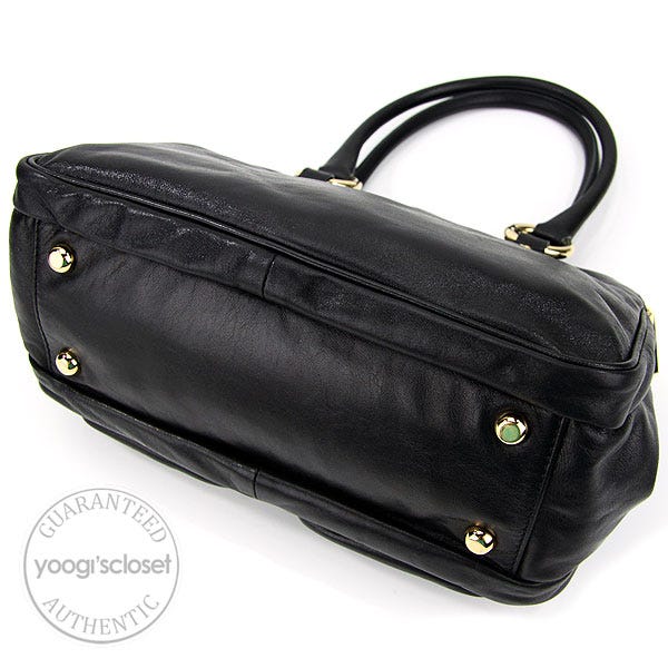 Marc Jacobs Collection 'East West Blake' Black Pocket Bag Classic Style